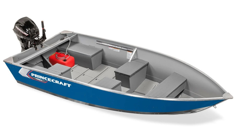 2024 Princecraft Fisherman 14' (Blue) With Mercury 9.9HP MH EFI 4 Stroke 